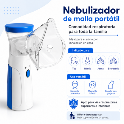 Mini Nebulizador Ultrasónico 3 En 1